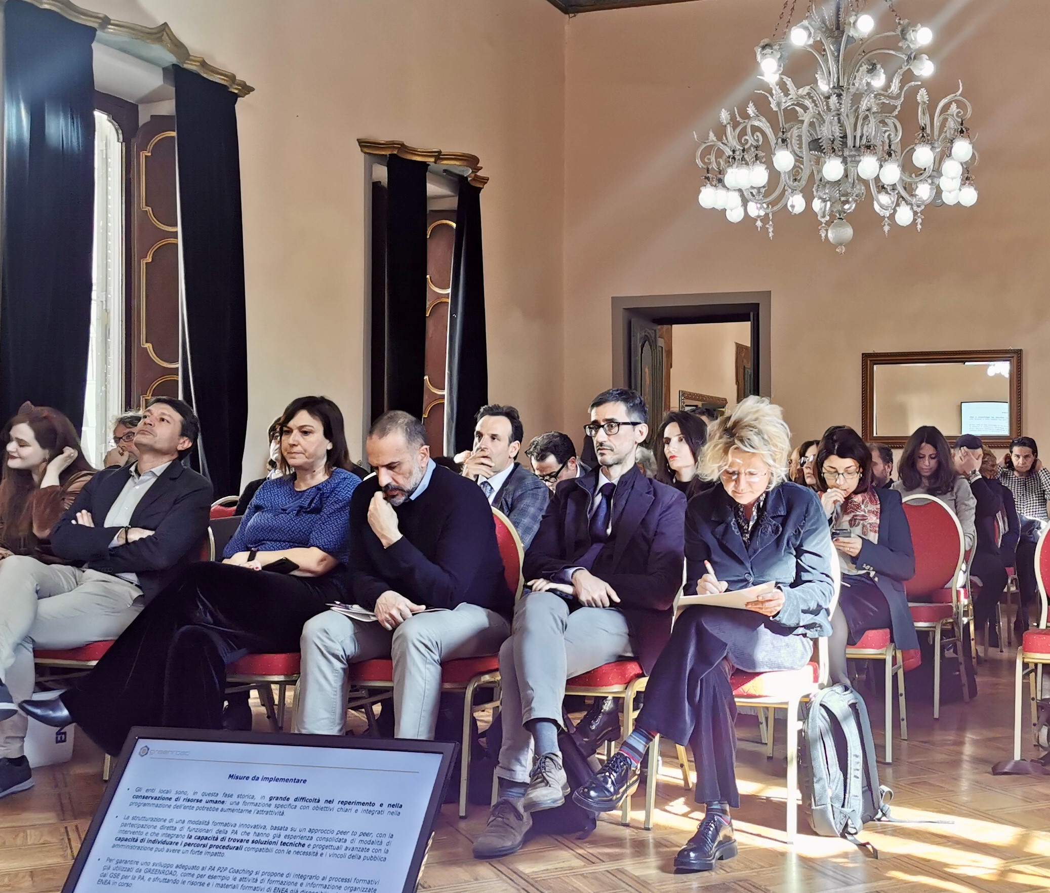I ricercatori ENEA Anna Amato, Alessandro Fiorini, Giovanni Puglisi e Lorenza Daroda
