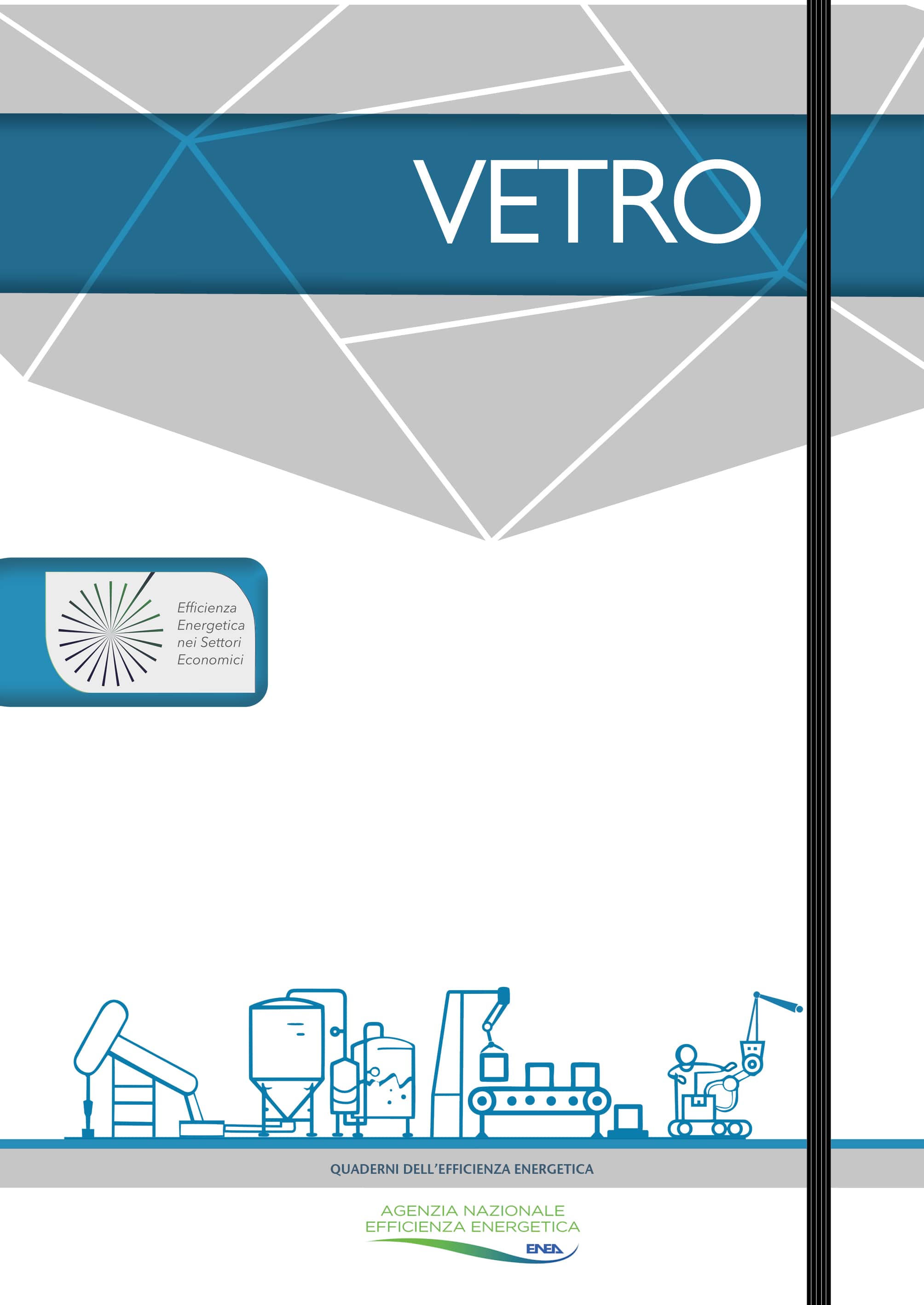 Copertina Opuscolo Quaderni dell'Efficienza Energetica - VETRO