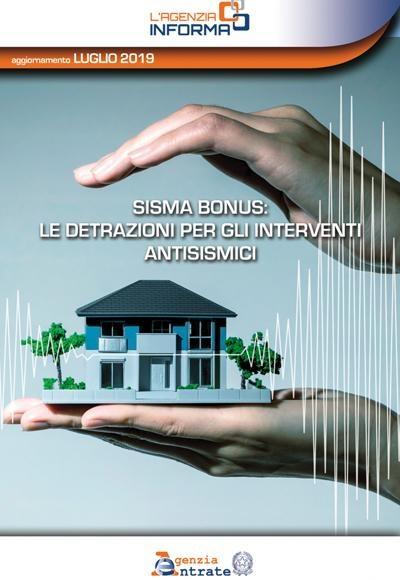 AGENZIA DELLE ENTRATE GUIDA SISMABONUS LUGLIO 2019