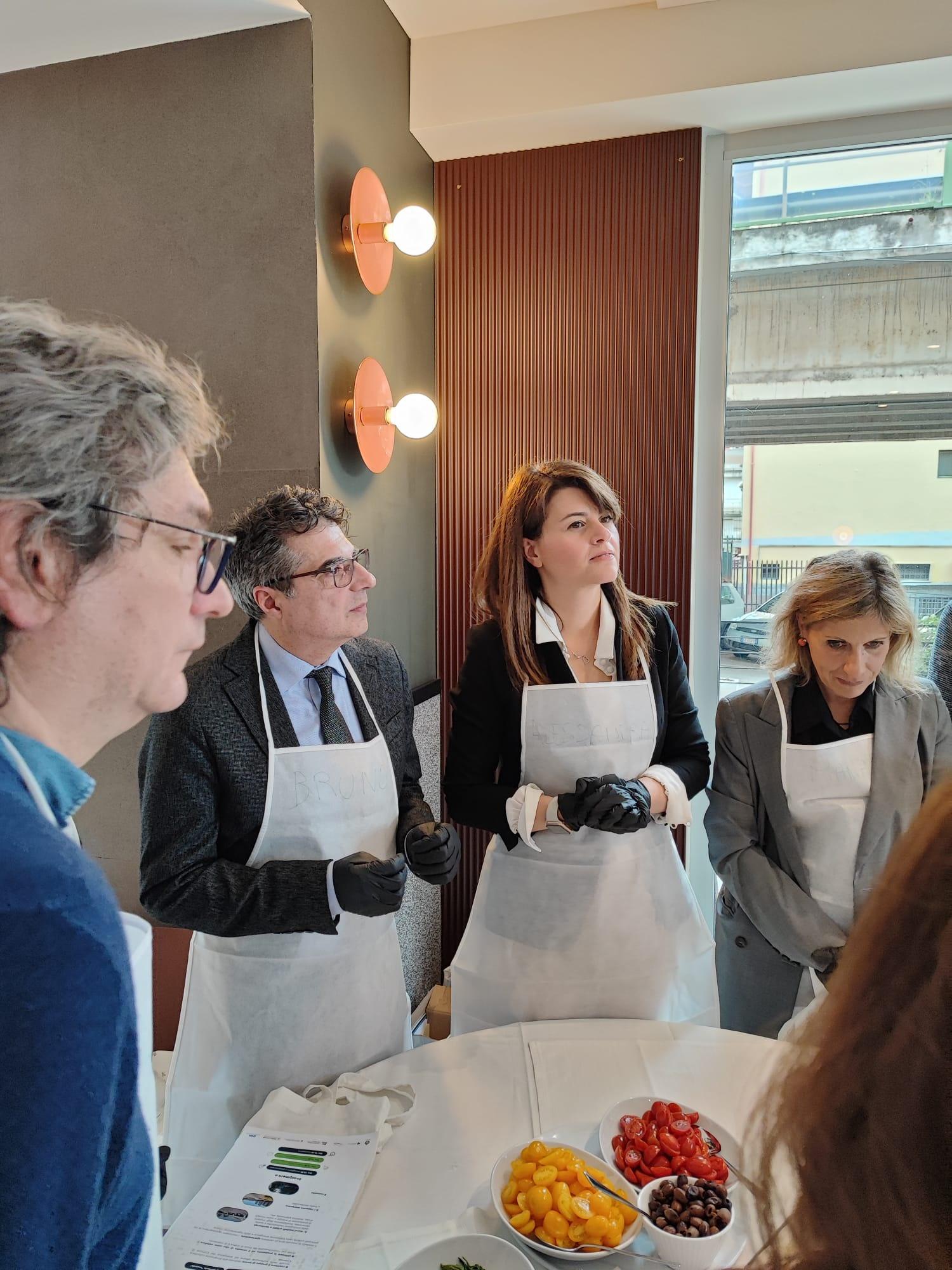 Un'immagine dell'Urban Lunch Talk tenutosi a Cosenza nell'ambito della campagna Italia in Classe A