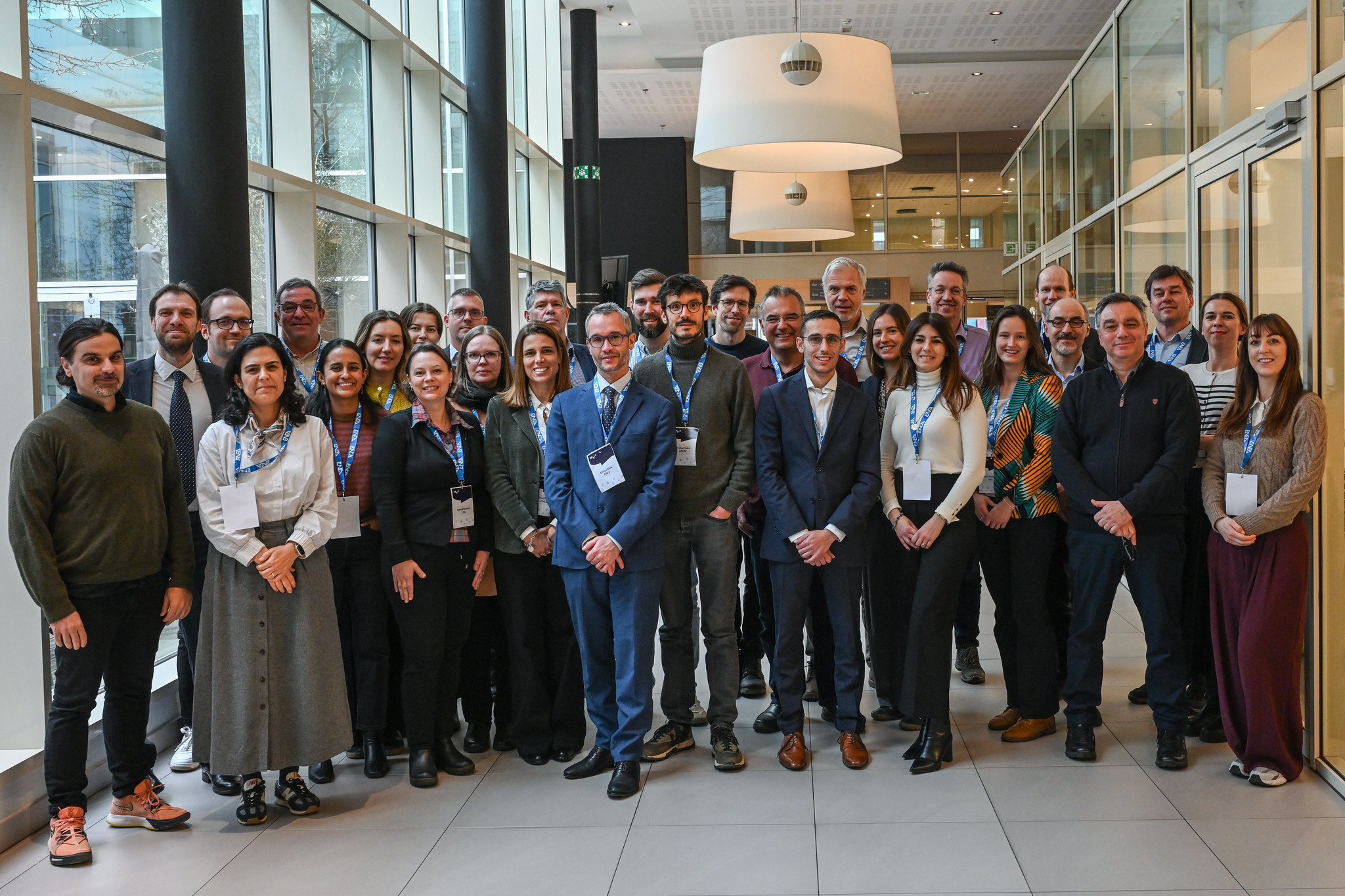 La foto di gruppo dei partecipanti alla prima riunione dell'Osservatorio Internazionale LEAPto11 tenutosi a Bruxelles