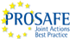 Il logo di PROSAFE, coordinatore di EEPLIANT3, con la scritta "Joint Actions Best Practice"