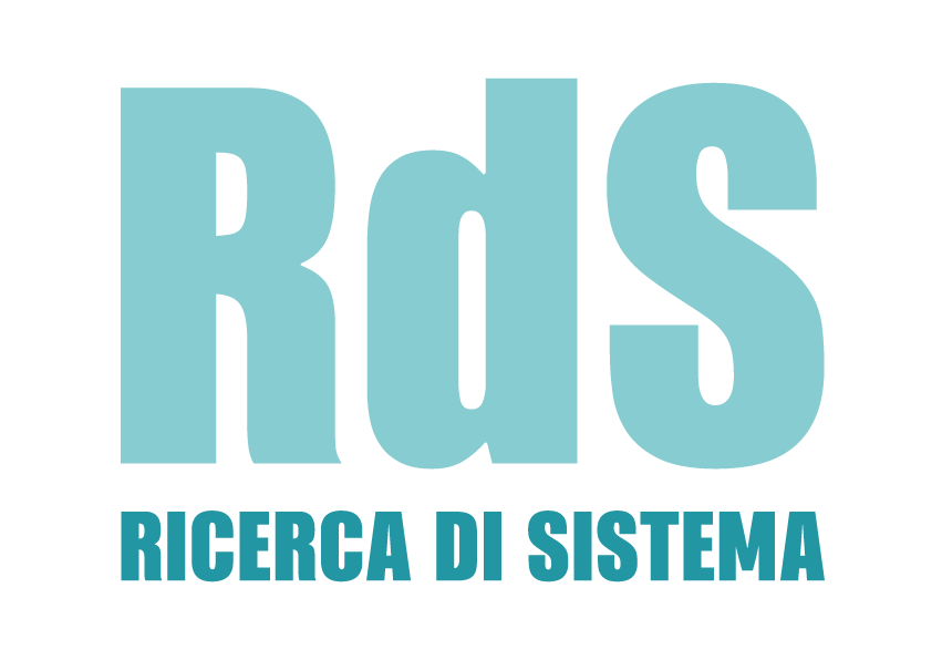 Il logo della ricerca di sistema elettrico che presenta un azzurro molto chiaro per la sigla