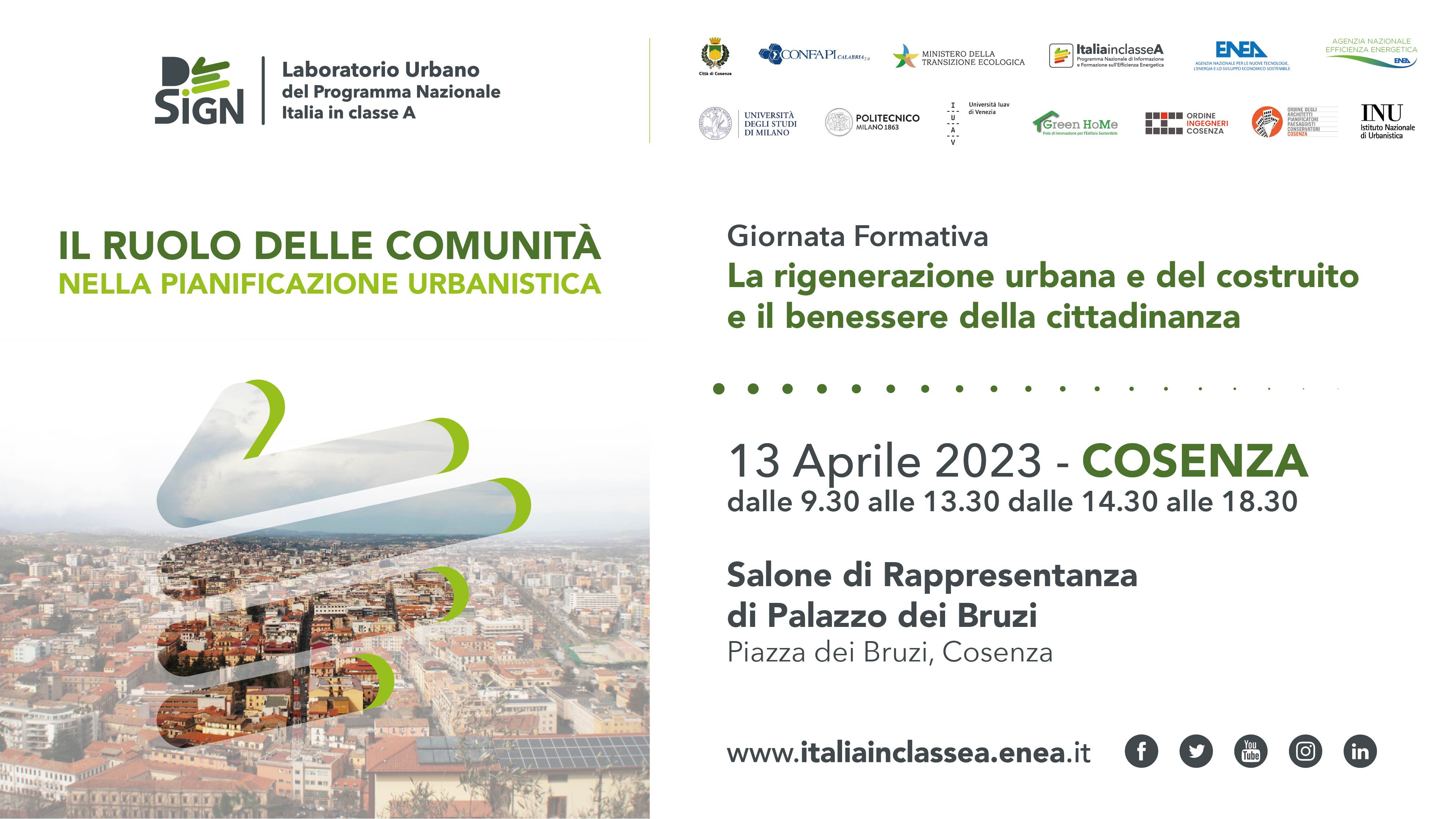 La locandina della giornata formativa 