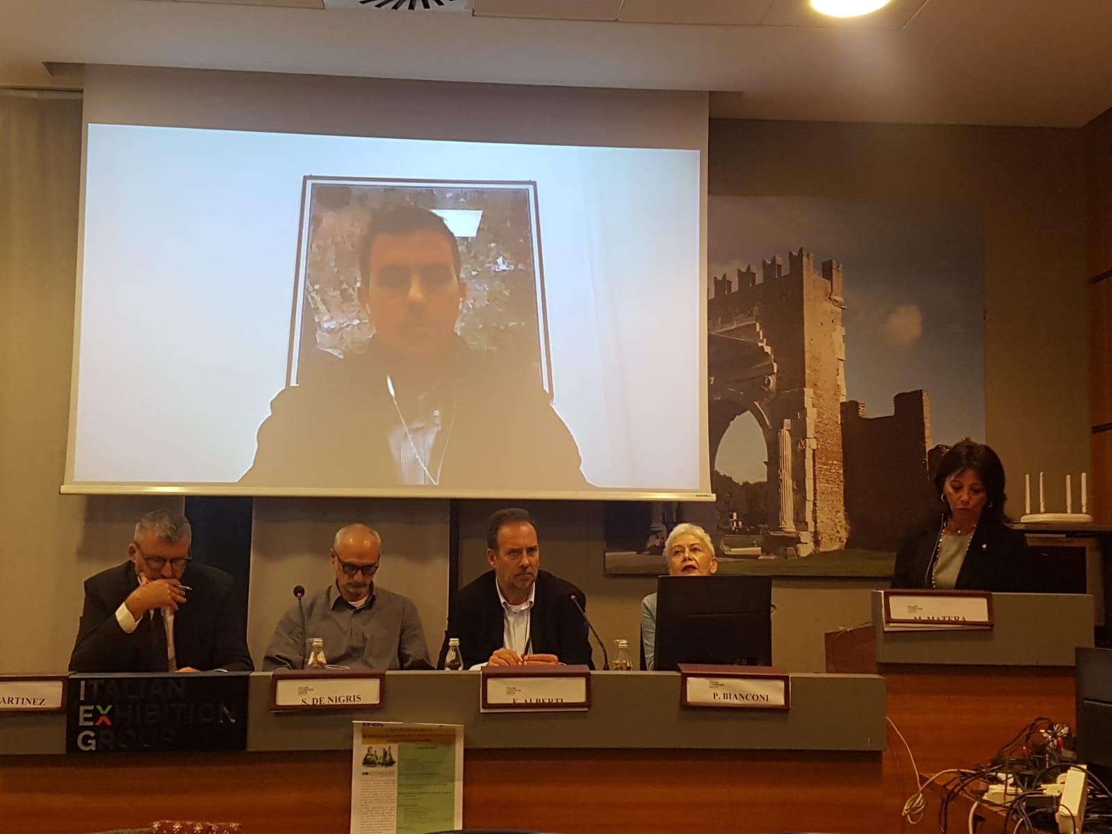 Un'immagine della tavola rotonda a conclusione del convegno con Patrizia Pistochini di ENEA DUEE che ha preso la parola