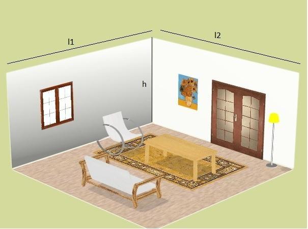 schema della stanza