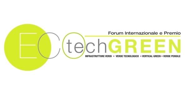 Forum Internazionale e Premio - Logo di ECOTECH GREEN - infrastrutture verdi - verde tecnologico - vertical green - verde pensile