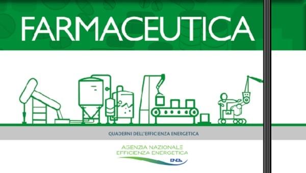 FARMACEUTICA - I quaderni dell'efficienza energetica - logo dell'Agenzia Nazionale Efficienza Energetica - ENEA