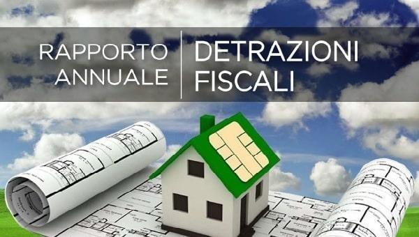 immagine copertina del Rapporto Annuale DETRAZIONI FISCALI 2020